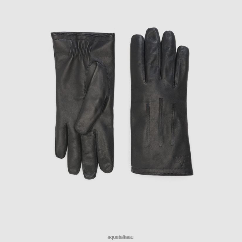 3V GLOVE Men Aquatalia Accessories 2T842D394 BLACK