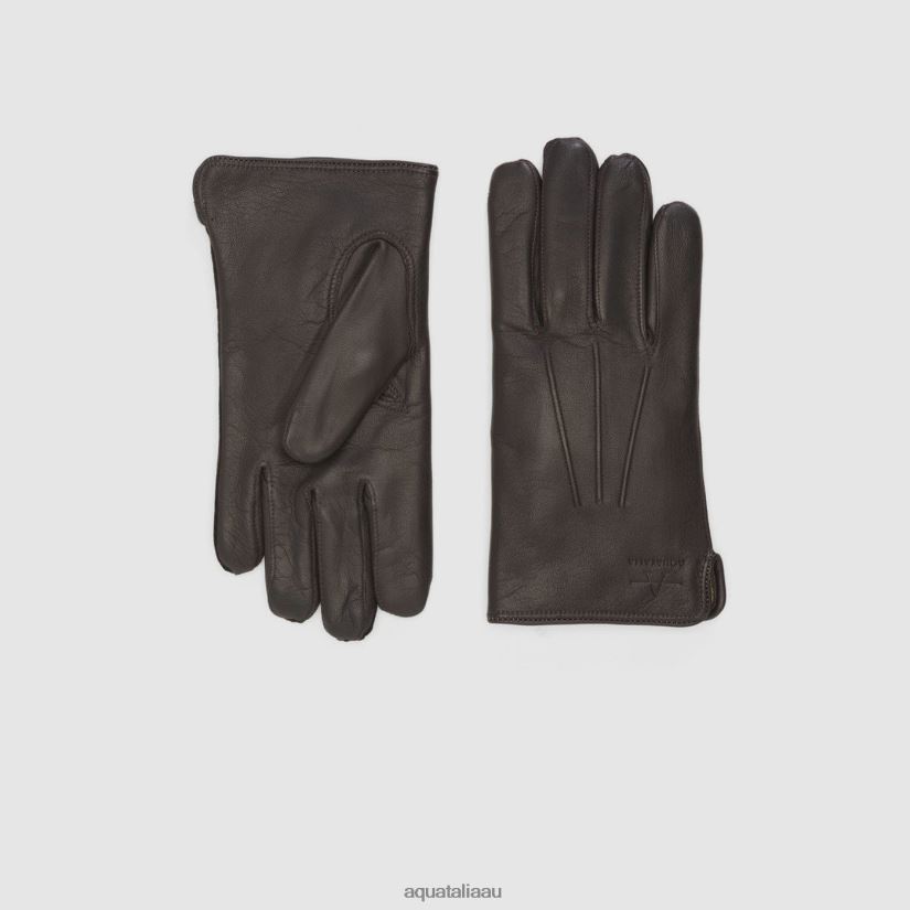 ARMY GLOVE Men Aquatalia Accessories 2T842D396 BROWN