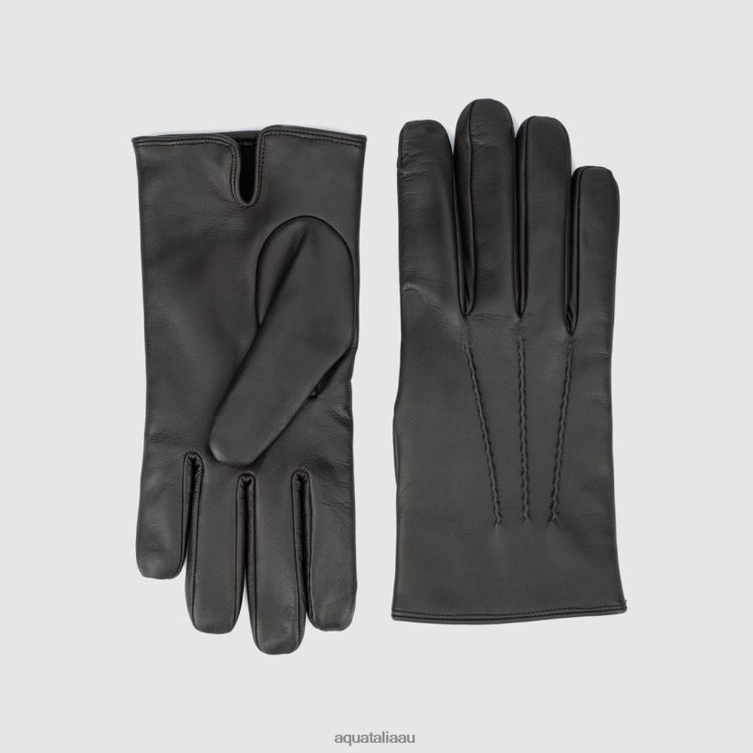 CLASSIC GLOVE Men Aquatalia Accessories 2T842D389 ESPRESSO