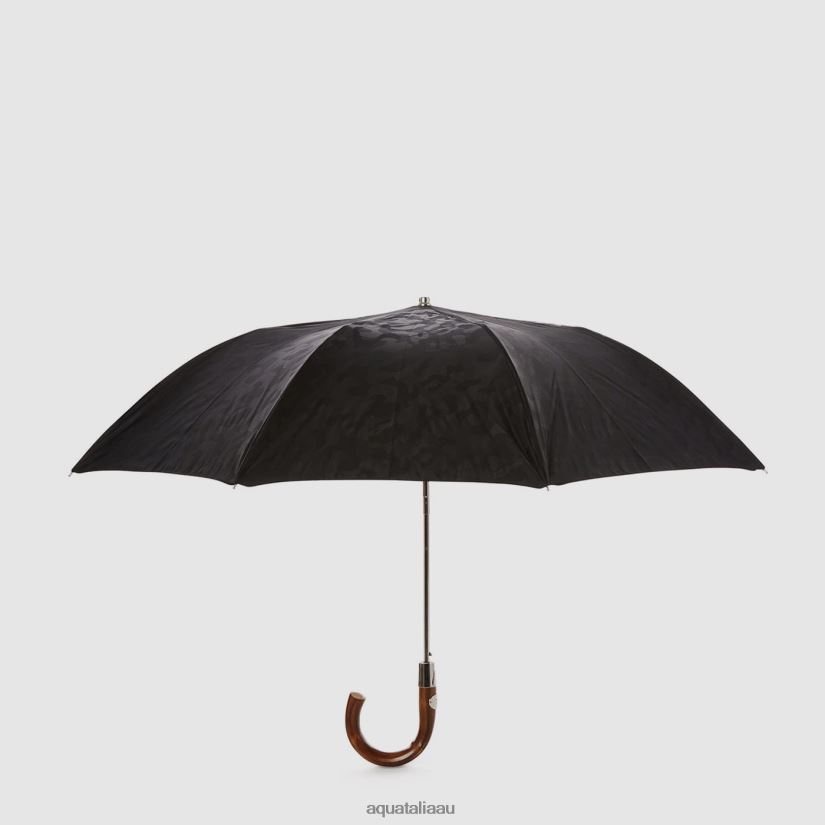 CAMO SHORT UMBRELLA Unisex Aquatalia Accessories 2T842D380 BLACK