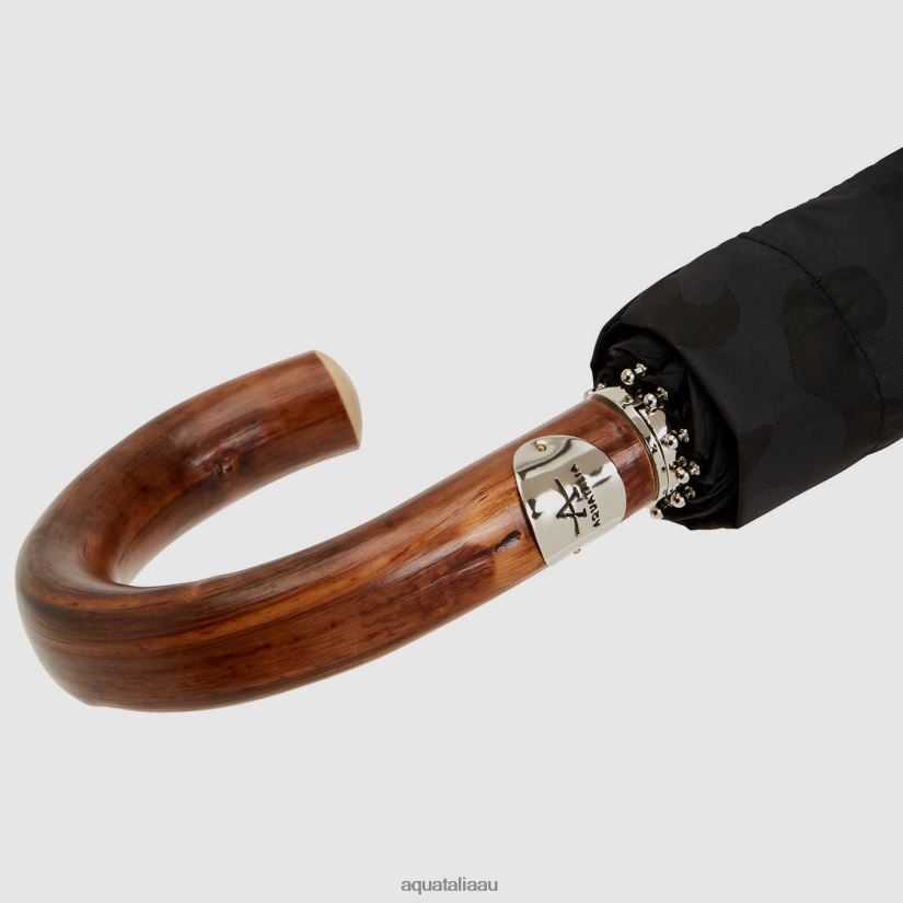 CAMO SHORT UMBRELLA Unisex Aquatalia Accessories 2T842D380 BLACK