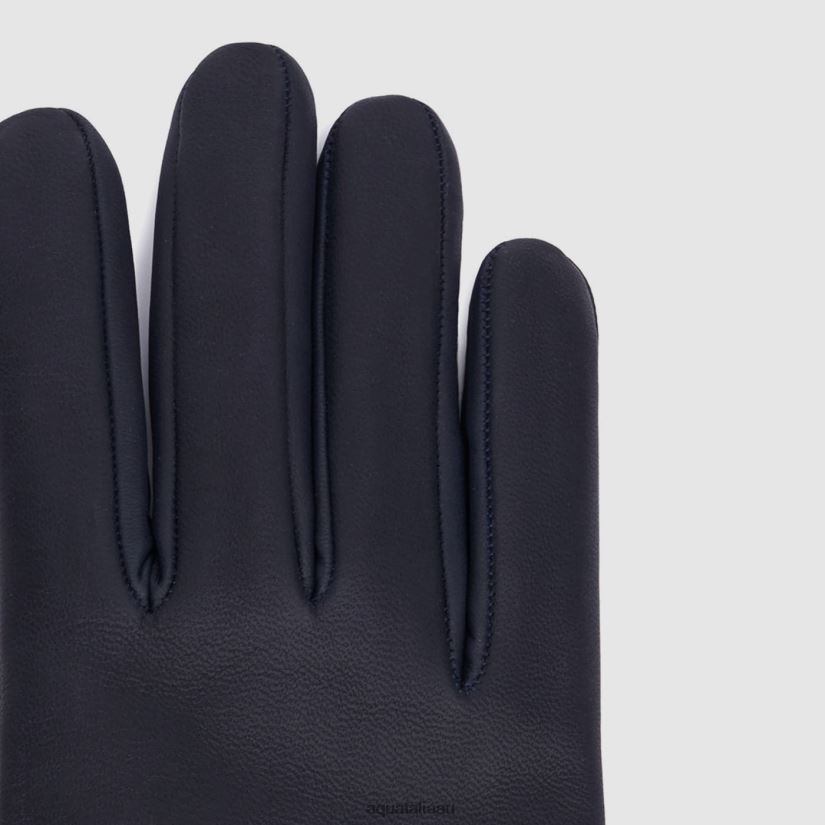 LUNGO GLOVE Women Aquatalia Accessories 2T842D369 NAVY