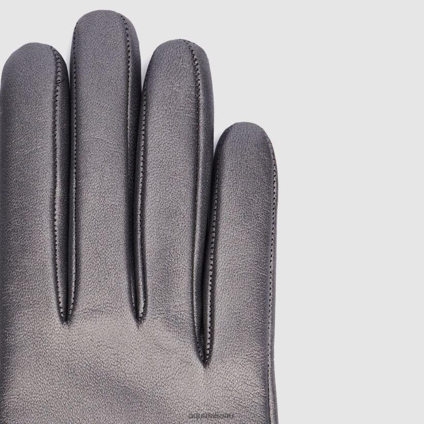 LUNGO GLOVE Women Aquatalia Accessories 2T842D370 GUNMETAL