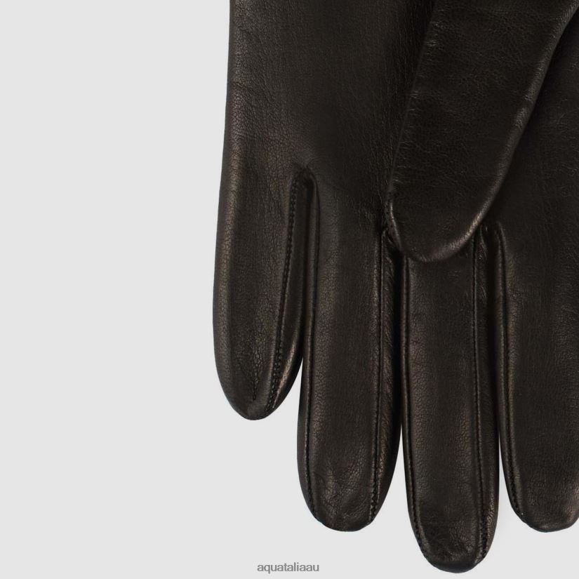 LUNGO GLOVE Women Aquatalia Accessories 2T842D371 BLACK