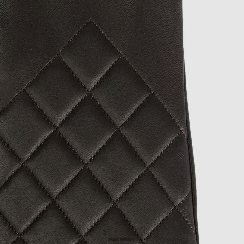 QUILTED GLOVE Women Aquatalia Accessories 2T842D374 ESPRESSO