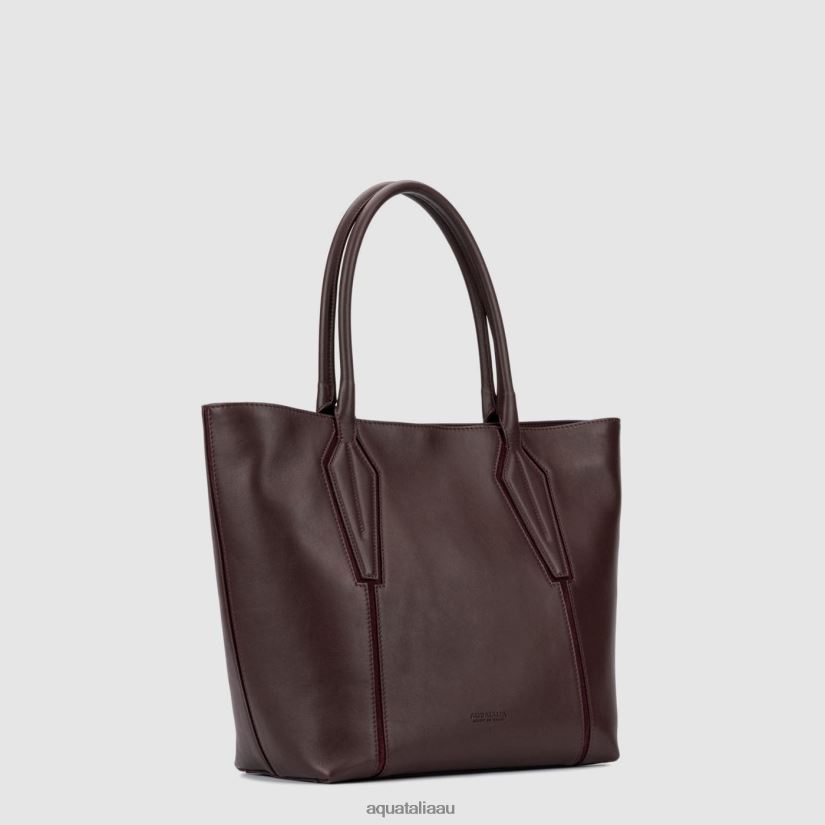 ALESSANDRIA TOTE Women Aquatalia Accessories 2T842D328 WINE
