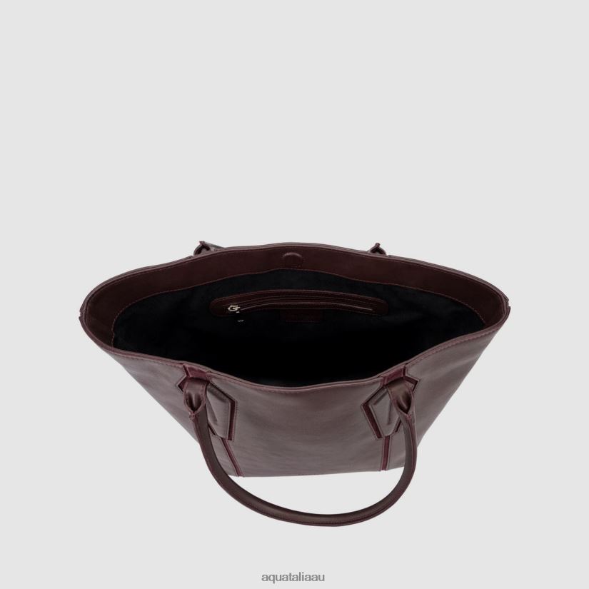 ALESSANDRIA TOTE Women Aquatalia Accessories 2T842D328 WINE