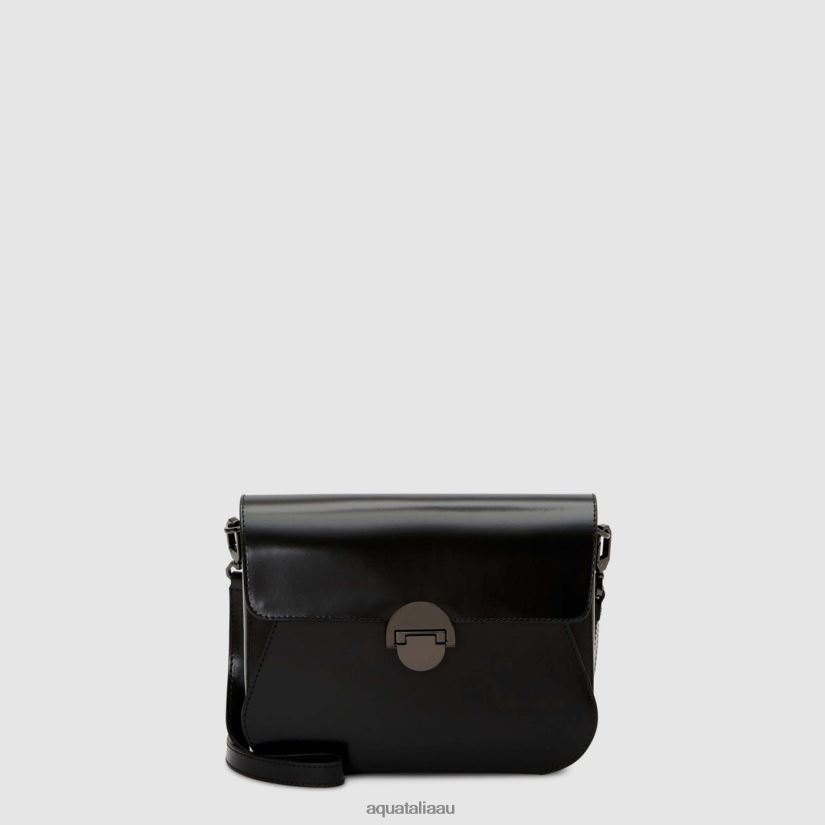 CATHERINE SHOULDER BAG Women Aquatalia Accessories 2T842D347 BLACK