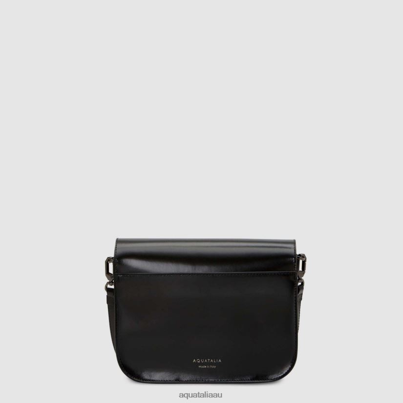 CATHERINE SHOULDER BAG Women Aquatalia Accessories 2T842D347 BLACK