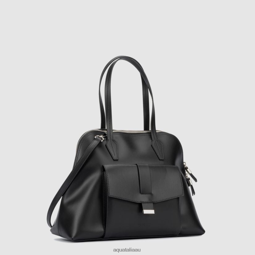 FLORENCE TOP HANDLE Women Aquatalia Accessories 2T842D336 BLACK