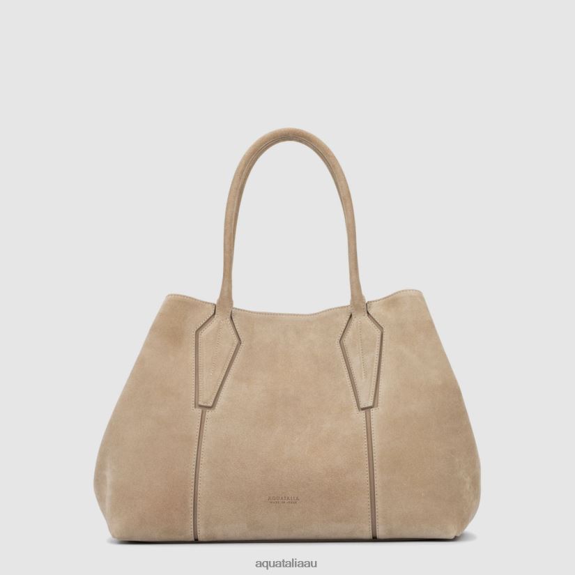 PARMA CARRYALL Women Aquatalia Accessories 2T842D324 LIGHT TAUPE