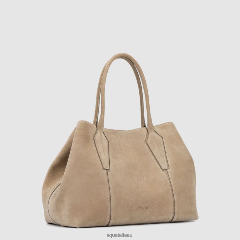 PARMA CARRYALL Women Aquatalia Accessories 2T842D324 LIGHT TAUPE