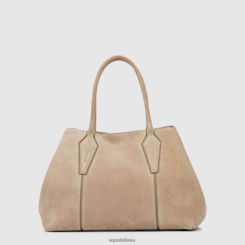 PARMA CARRYALL Women Aquatalia Accessories 2T842D324 LIGHT TAUPE