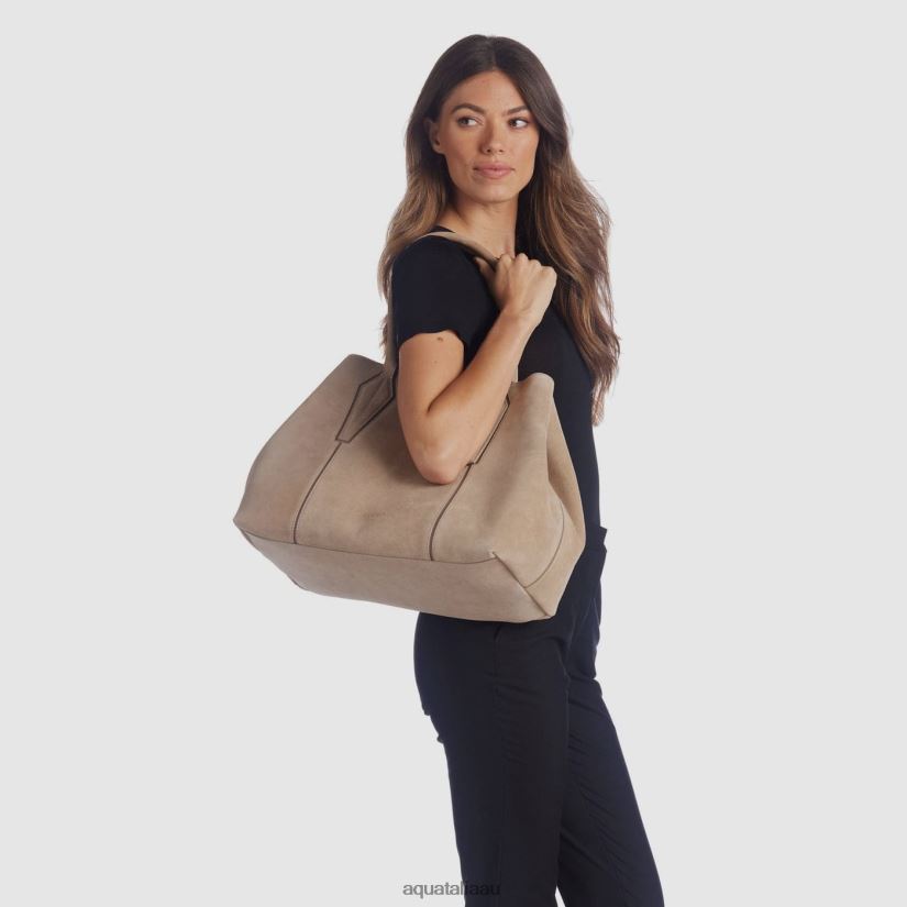 PARMA CARRYALL Women Aquatalia Accessories 2T842D324 LIGHT TAUPE