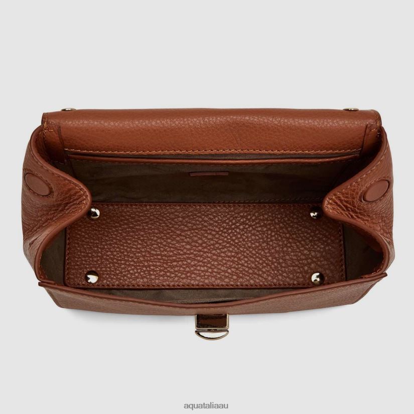 REVY MINI CROSSBODY Women Aquatalia Accessories 2T842D362 COGNAC