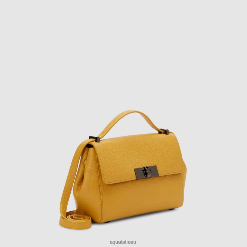 REVY MINI CROSSBODY Women Aquatalia Accessories 2T842D362 COGNAC