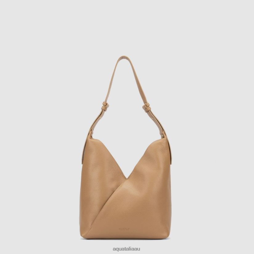 RIMINI HOBO Women Aquatalia Accessories 2T842D321 WHISKEY