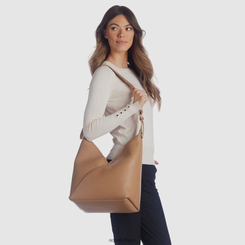 RIMINI HOBO Women Aquatalia Accessories 2T842D321 WHISKEY