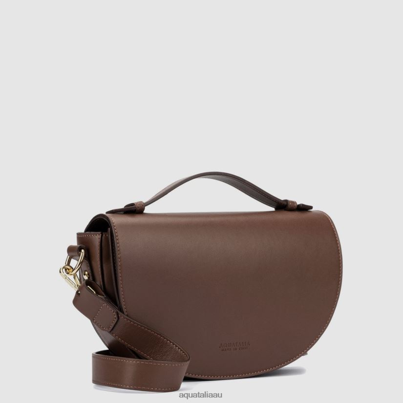 SIENA CROSSBODY Women Aquatalia Accessories 2T842D337 COGNAC