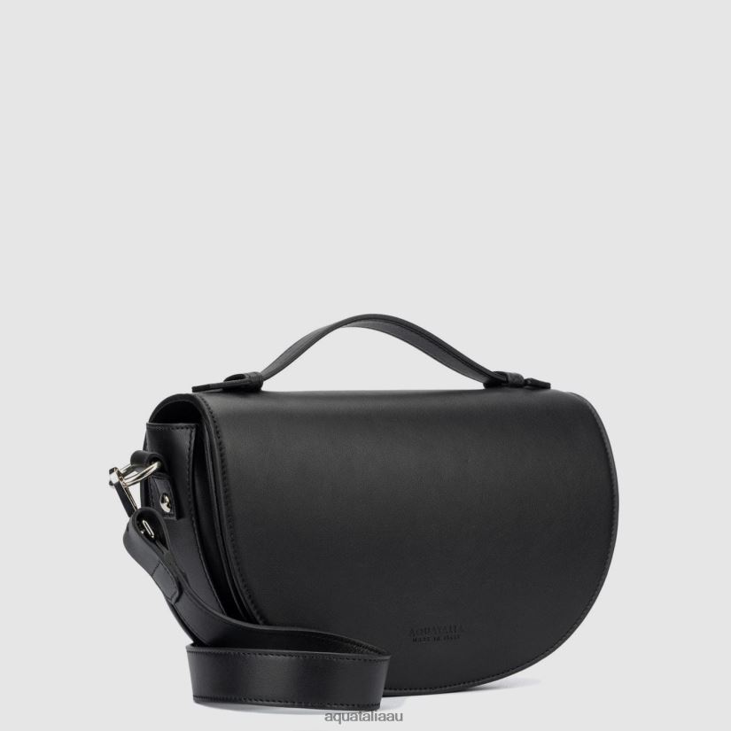 SIENA CROSSBODY Women Aquatalia Accessories 2T842D338 BLACK