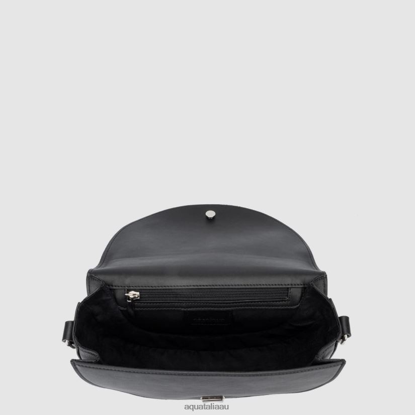 SIENA CROSSBODY Women Aquatalia Accessories 2T842D338 BLACK