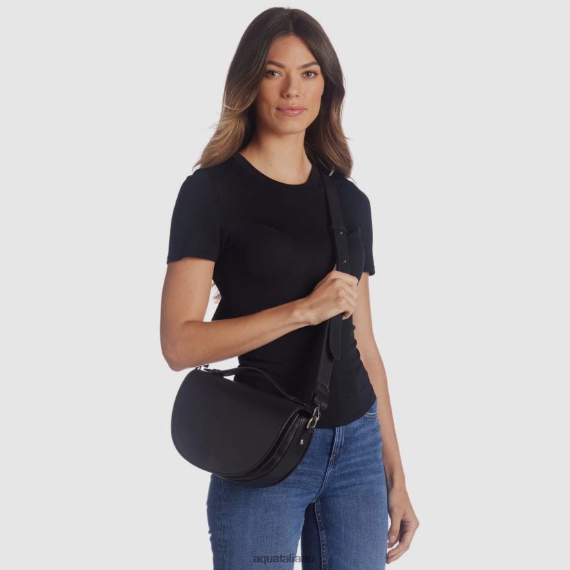 SIENA CROSSBODY Women Aquatalia Accessories 2T842D338 BLACK
