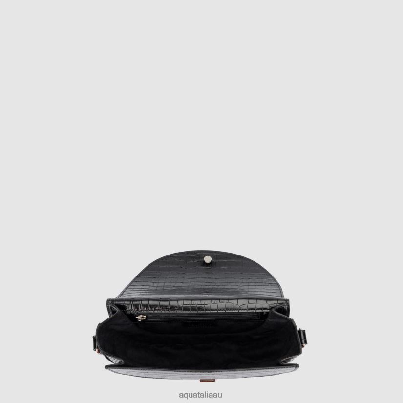 SIENA CROSSBODY Women Aquatalia Accessories 2T842D339 BLACK