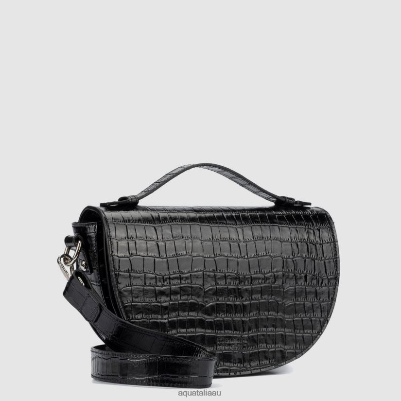 SIENA CROSSBODY Women Aquatalia Accessories 2T842D339 BLACK