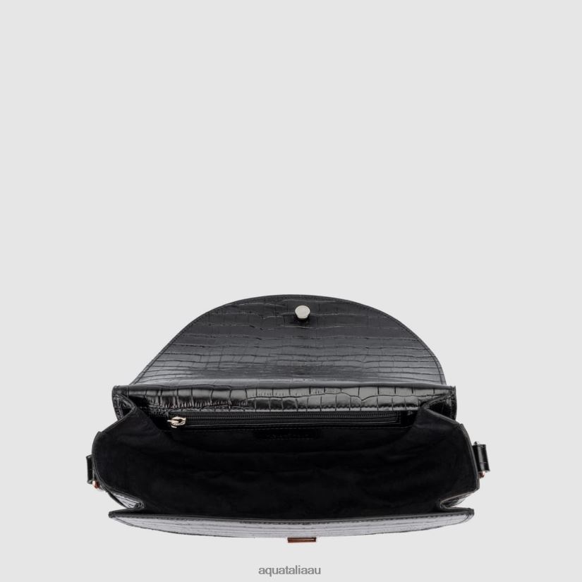 SIENA CROSSBODY Women Aquatalia Accessories 2T842D339 BLACK