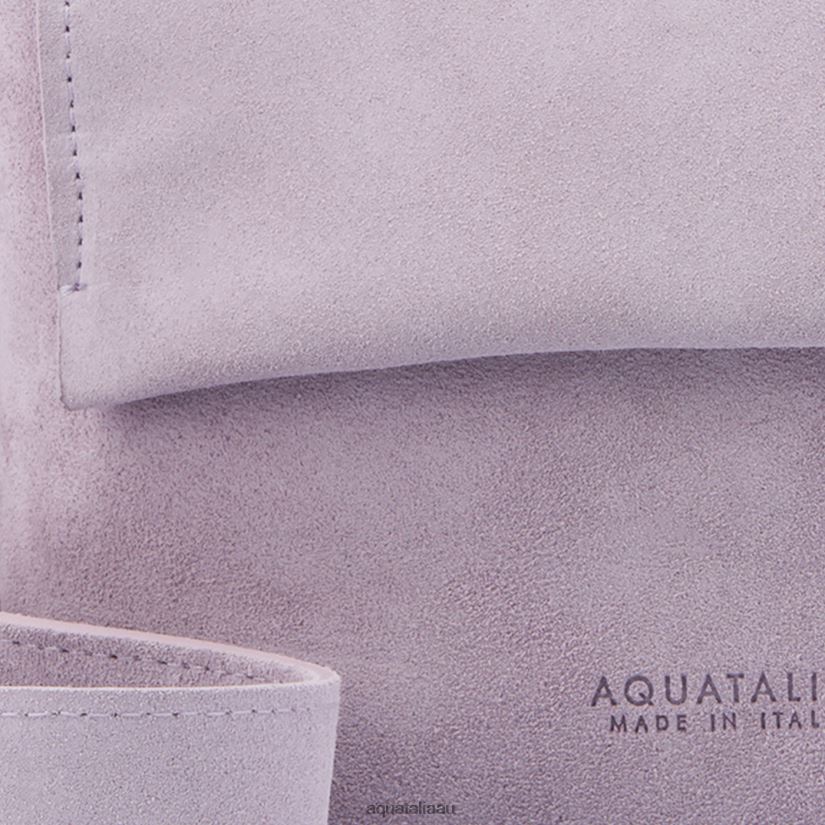 SOHO CROSSBODY Women Aquatalia Accessories 2T842D333 MAUVE GREY