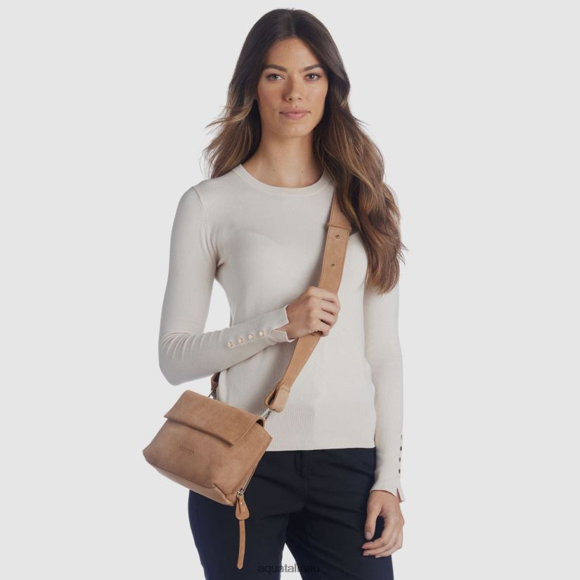SOHO CROSSBODY Women Aquatalia Accessories 2T842D340 WHISKEY