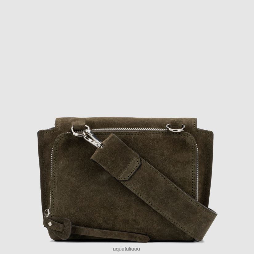 SOHO CROSSBODY Women Aquatalia Accessories 2T842D342 DARK GREEN