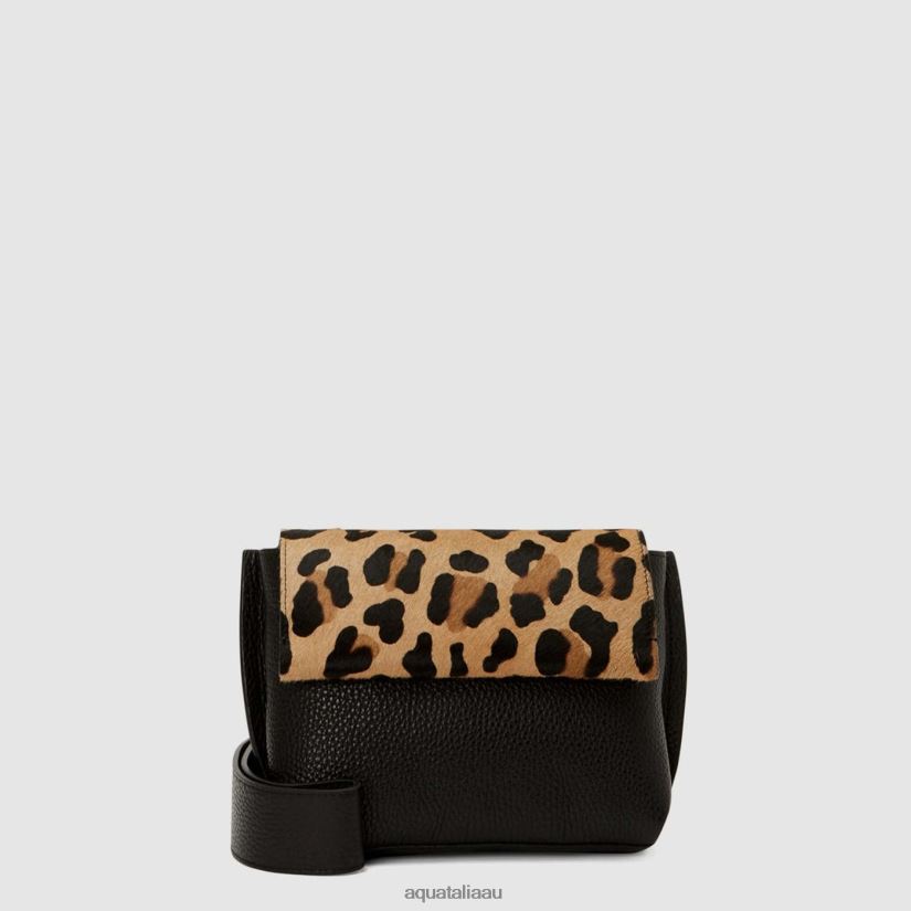 SOHO CROSSBODY Women Aquatalia Accessories 2T842D358 LEOPARD