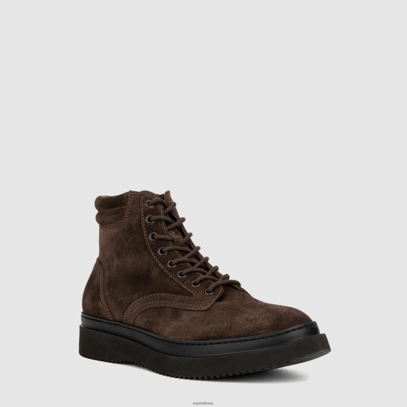 DANTE Men Aquatalia Shoe 2T842D217 DARK BROWN