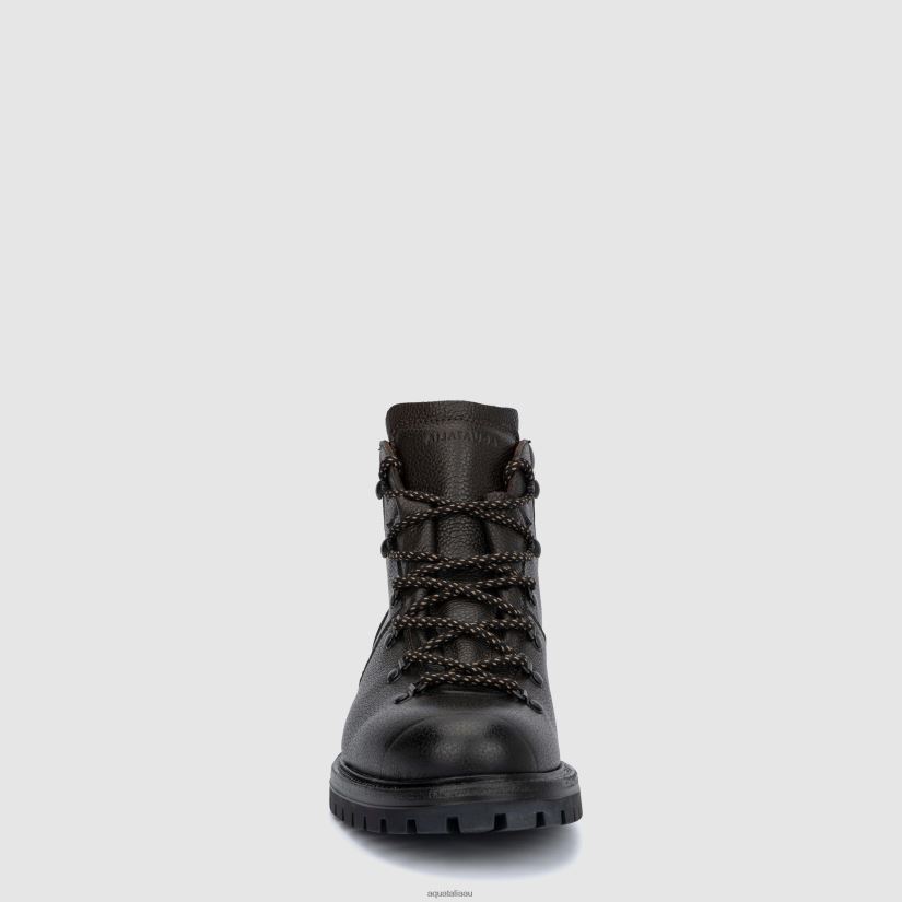 HOLT Men Aquatalia Shoe 2T842D220 DARK BROWN