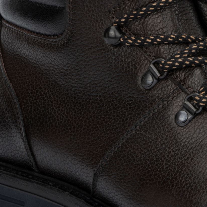 HOLT Men Aquatalia Shoe 2T842D220 DARK BROWN