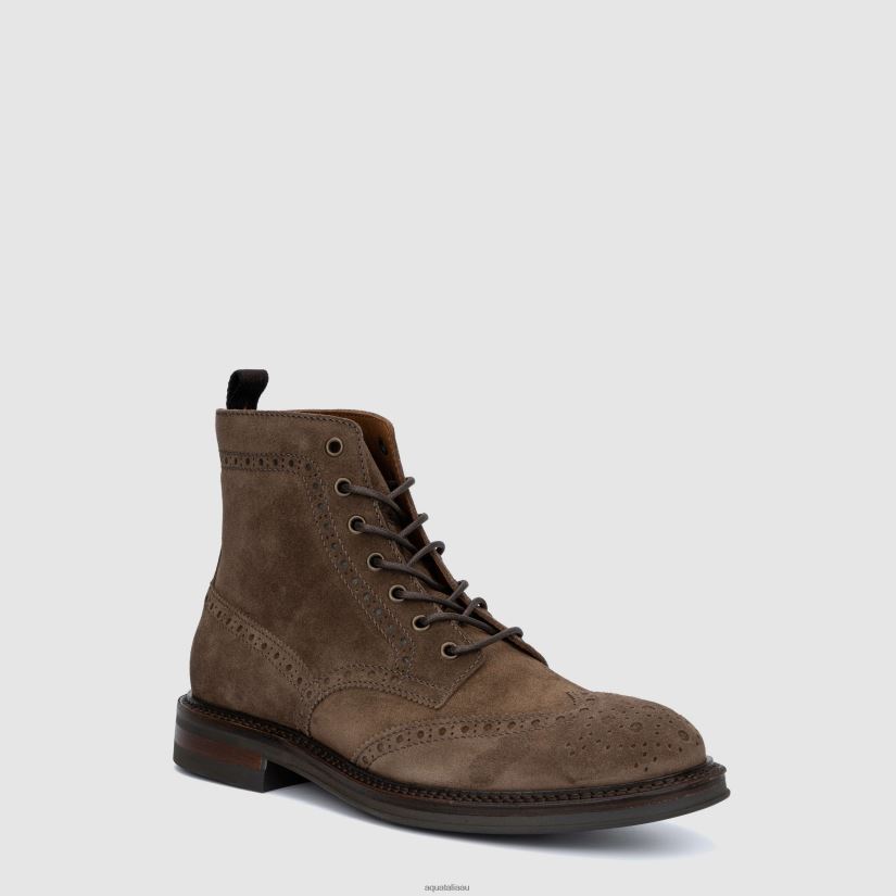 SAVINO Men Aquatalia Shoe 2T842D224 BROWN