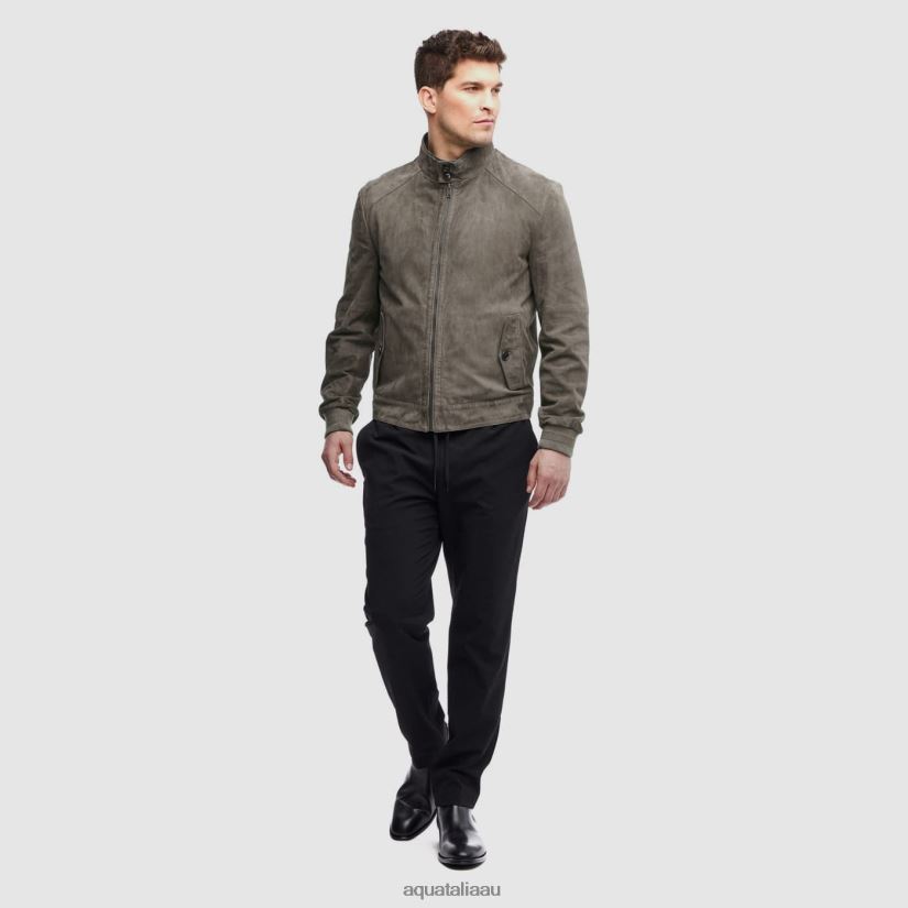 ADRANO Men Aquatalia Clothing 2T842D290 LIGHT GREY