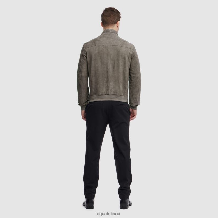 ADRANO Men Aquatalia Clothing 2T842D290 LIGHT GREY