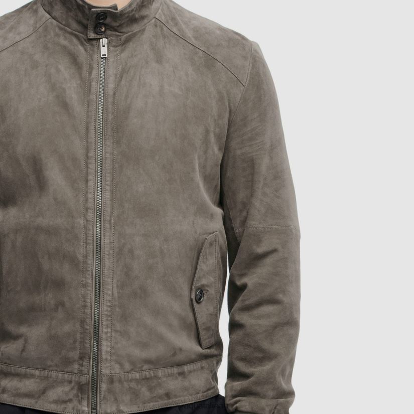 ADRANO Men Aquatalia Clothing 2T842D290 LIGHT GREY