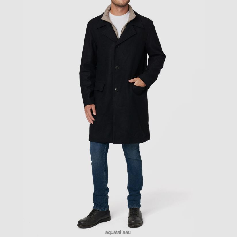 ALEX Men Aquatalia Clothing 2T842D295 BLACK