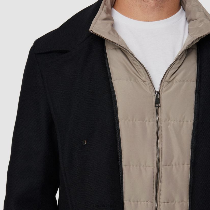 ALEX Men Aquatalia Clothing 2T842D295 BLACK