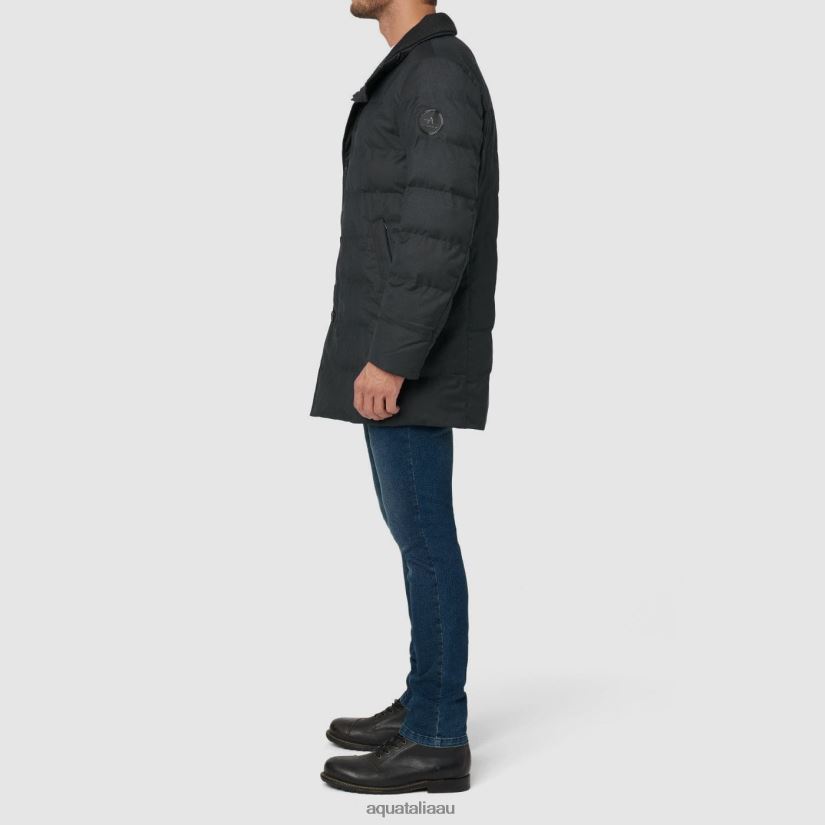 BARCELONA Men Aquatalia Clothing 2T842D296 DARK GREY