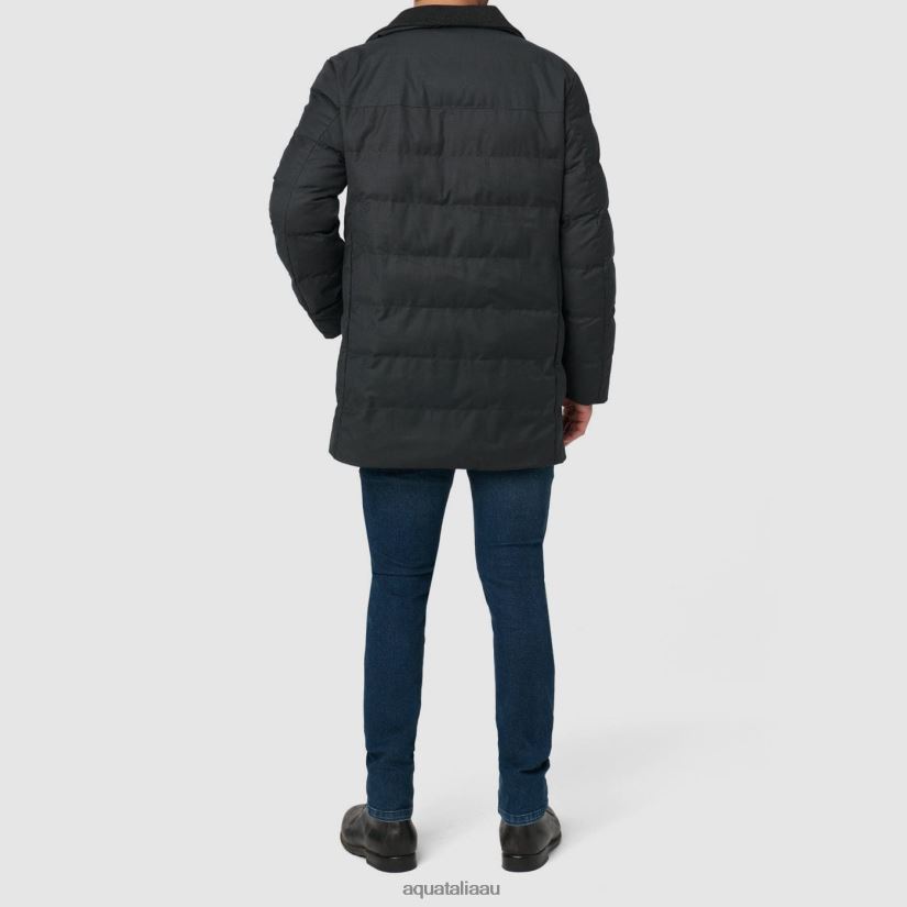 BARCELONA Men Aquatalia Clothing 2T842D296 DARK GREY