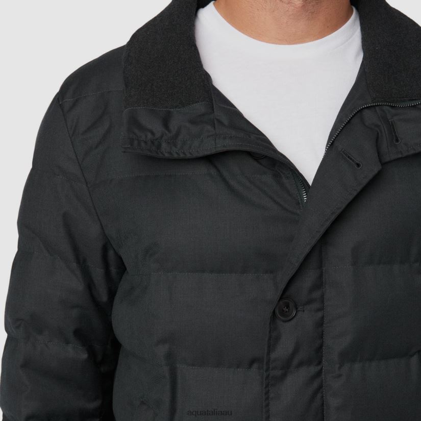 BARCELONA Men Aquatalia Clothing 2T842D296 DARK GREY