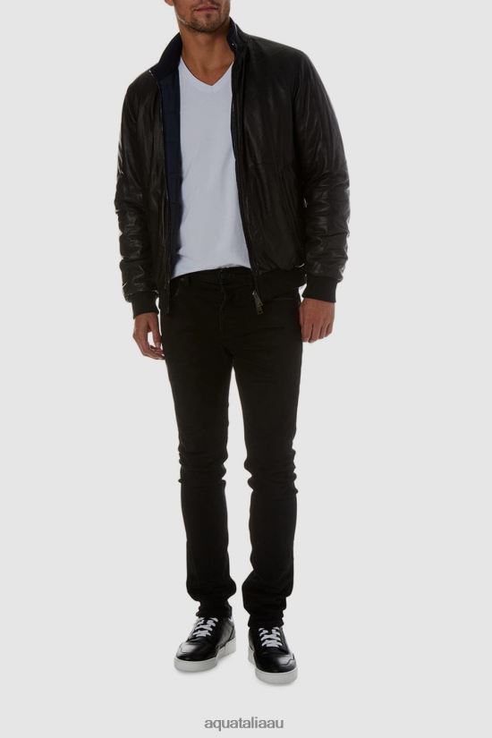 KEVIN Men Aquatalia Clothing 2T842D304 BLACK