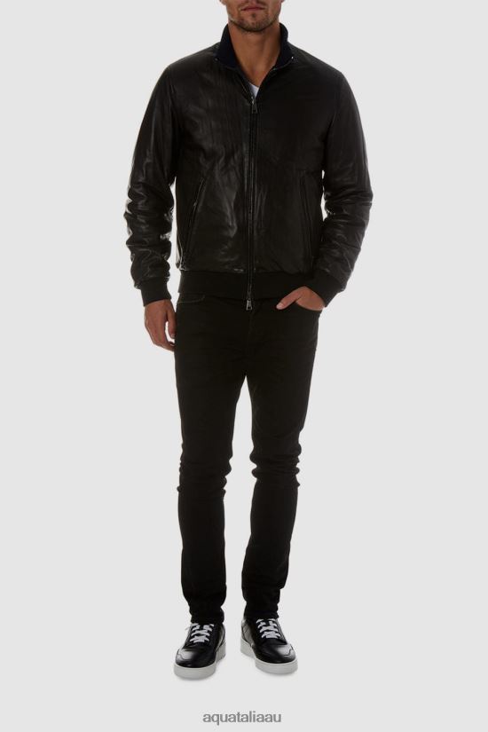 KEVIN Men Aquatalia Clothing 2T842D304 BLACK