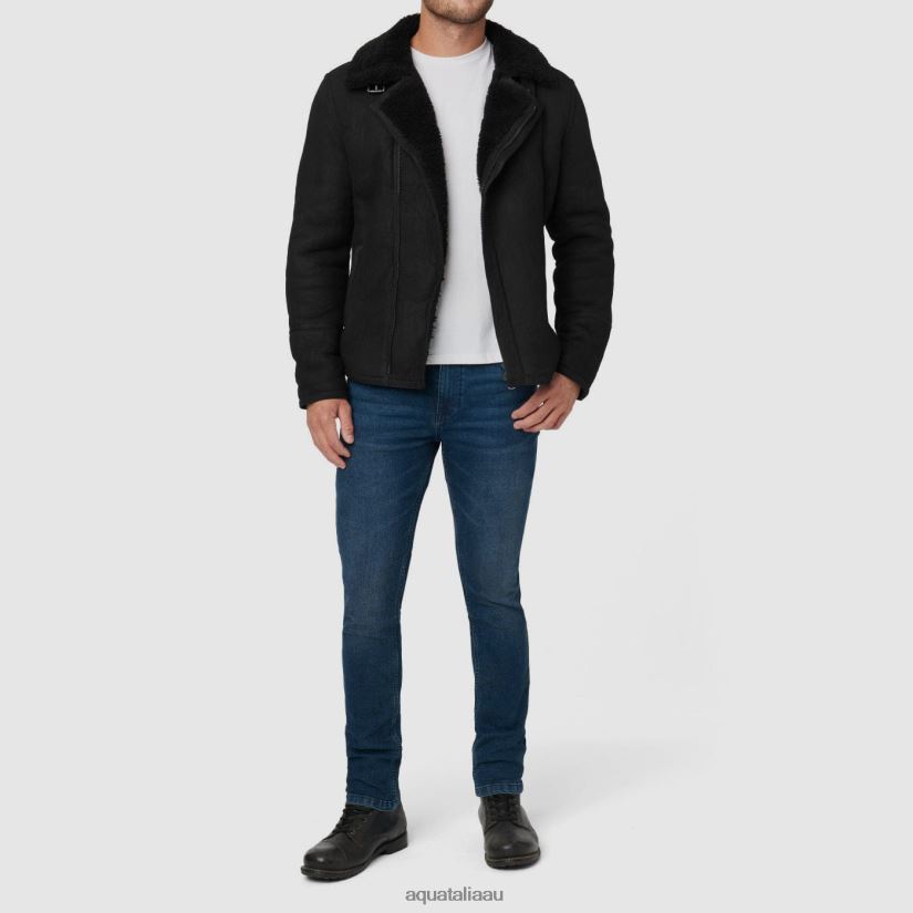 LOGAN Men Aquatalia Clothing 2T842D306 BLACK