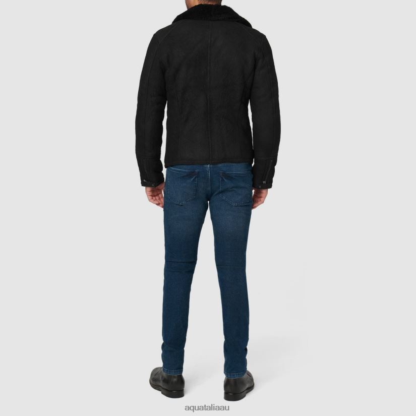 LOGAN Men Aquatalia Clothing 2T842D306 BLACK