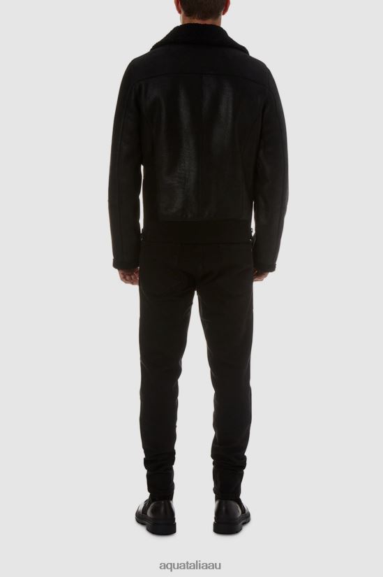 LOMBARDY Men Aquatalia Clothing 2T842D307 BLACK